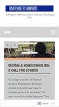 Mobile Screenshot of homeschoolersanonymous.org